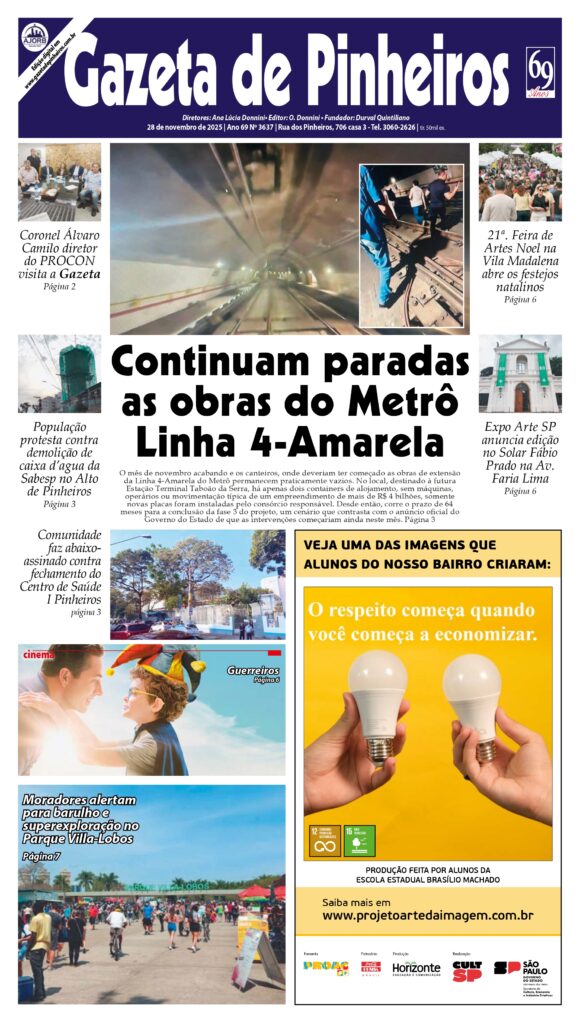 Gazeta de Pinheiros Ed 3637 - 28 de novembro de 2025_page-0001